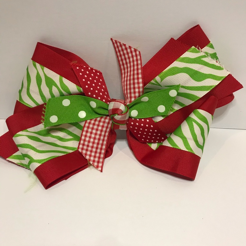 Girls large hair bow